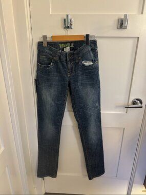 Dark Wash Taper Jeans